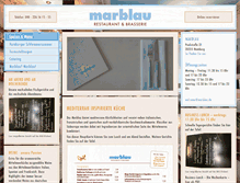 Tablet Screenshot of marblau.de